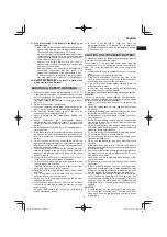 Предварительный просмотр 5 страницы HIKOKI UR18DA Handling Instructions Manual