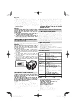 Предварительный просмотр 6 страницы HIKOKI UR18DA Handling Instructions Manual