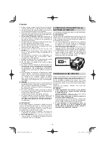 Предварительный просмотр 20 страницы HIKOKI UR18DA Handling Instructions Manual