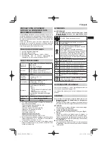 Предварительный просмотр 21 страницы HIKOKI UR18DA Handling Instructions Manual