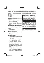 Предварительный просмотр 24 страницы HIKOKI UR18DA Handling Instructions Manual