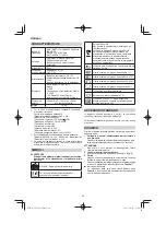 Предварительный просмотр 28 страницы HIKOKI UR18DA Handling Instructions Manual