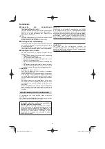 Предварительный просмотр 38 страницы HIKOKI UR18DA Handling Instructions Manual