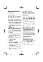 Предварительный просмотр 44 страницы HIKOKI UR18DA Handling Instructions Manual