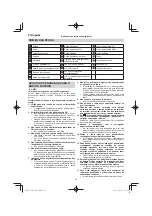 Предварительный просмотр 46 страницы HIKOKI UR18DA Handling Instructions Manual