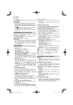 Предварительный просмотр 58 страницы HIKOKI UR18DA Handling Instructions Manual