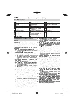 Предварительный просмотр 60 страницы HIKOKI UR18DA Handling Instructions Manual