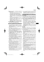 Предварительный просмотр 61 страницы HIKOKI UR18DA Handling Instructions Manual