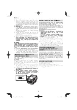 Предварительный просмотр 62 страницы HIKOKI UR18DA Handling Instructions Manual