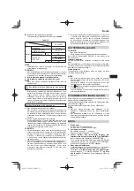 Preview for 71 page of HIKOKI UR18DA Handling Instructions Manual