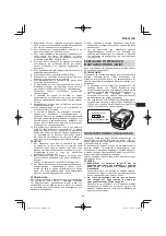 Предварительный просмотр 83 страницы HIKOKI UR18DA Handling Instructions Manual