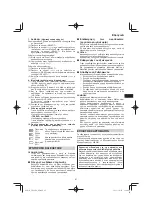 Предварительный просмотр 87 страницы HIKOKI UR18DA Handling Instructions Manual