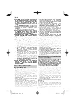 Предварительный просмотр 90 страницы HIKOKI UR18DA Handling Instructions Manual