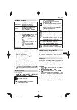 Предварительный просмотр 99 страницы HIKOKI UR18DA Handling Instructions Manual