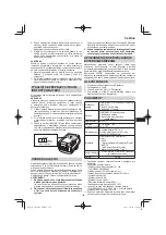 Предварительный просмотр 105 страницы HIKOKI UR18DA Handling Instructions Manual