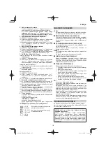 Предварительный просмотр 115 страницы HIKOKI UR18DA Handling Instructions Manual