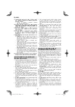 Предварительный просмотр 118 страницы HIKOKI UR18DA Handling Instructions Manual