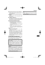 Предварительный просмотр 123 страницы HIKOKI UR18DA Handling Instructions Manual