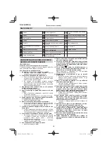 Предварительный просмотр 124 страницы HIKOKI UR18DA Handling Instructions Manual