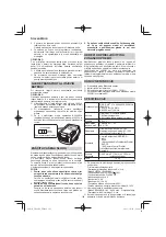 Предварительный просмотр 126 страницы HIKOKI UR18DA Handling Instructions Manual