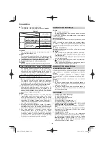 Предварительный просмотр 128 страницы HIKOKI UR18DA Handling Instructions Manual