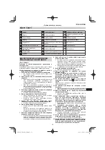 Предварительный просмотр 131 страницы HIKOKI UR18DA Handling Instructions Manual