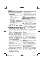 Предварительный просмотр 132 страницы HIKOKI UR18DA Handling Instructions Manual