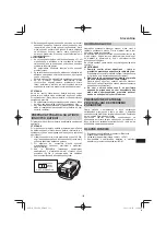 Предварительный просмотр 133 страницы HIKOKI UR18DA Handling Instructions Manual