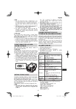 Предварительный просмотр 147 страницы HIKOKI UR18DA Handling Instructions Manual