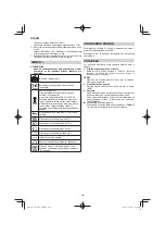 Предварительный просмотр 148 страницы HIKOKI UR18DA Handling Instructions Manual