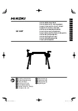 HIKOKI UU 240F Handling Instructions Manual preview