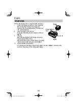 Preview for 48 page of HIKOKI VB 3616DA Handling Instructions Manual