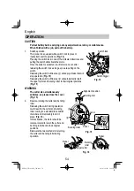 Preview for 54 page of HIKOKI VB 3616DA Handling Instructions Manual