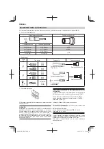 Предварительный просмотр 20 страницы HIKOKI W 6V4 Handling Instructions Manual