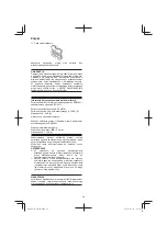 Предварительный просмотр 66 страницы HIKOKI W 6V4 Handling Instructions Manual