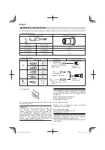 Preview for 70 page of HIKOKI W 6V4 Handling Instructions Manual