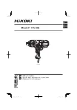 HIKOKI WE 25SE Handling Instructions Manual preview