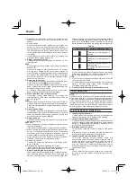 Предварительный просмотр 14 страницы HIKOKI WF 18DSL Handling Instructions Manual