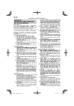 Preview for 56 page of HIKOKI WH 10DL Handling Instructions Manual