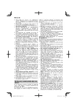 Preview for 70 page of HIKOKI WH 10DL Handling Instructions Manual