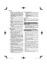 Предварительный просмотр 18 страницы HIKOKI WH 12DA Handling Instructions Manual