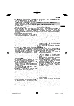 Предварительный просмотр 19 страницы HIKOKI WH 12DA Handling Instructions Manual