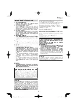 Предварительный просмотр 23 страницы HIKOKI WH 12DA Handling Instructions Manual