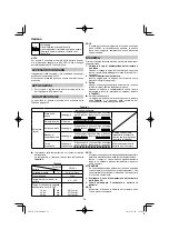 Предварительный просмотр 28 страницы HIKOKI WH 12DA Handling Instructions Manual