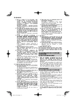 Предварительный просмотр 32 страницы HIKOKI WH 12DA Handling Instructions Manual