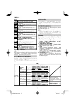 Предварительный просмотр 42 страницы HIKOKI WH 12DA Handling Instructions Manual