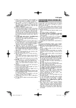 Предварительный просмотр 47 страницы HIKOKI WH 12DA Handling Instructions Manual