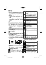 Предварительный просмотр 48 страницы HIKOKI WH 12DA Handling Instructions Manual