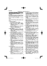 Предварительный просмотр 52 страницы HIKOKI WH 12DA Handling Instructions Manual