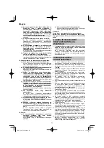 Предварительный просмотр 94 страницы HIKOKI WH 12DA Handling Instructions Manual